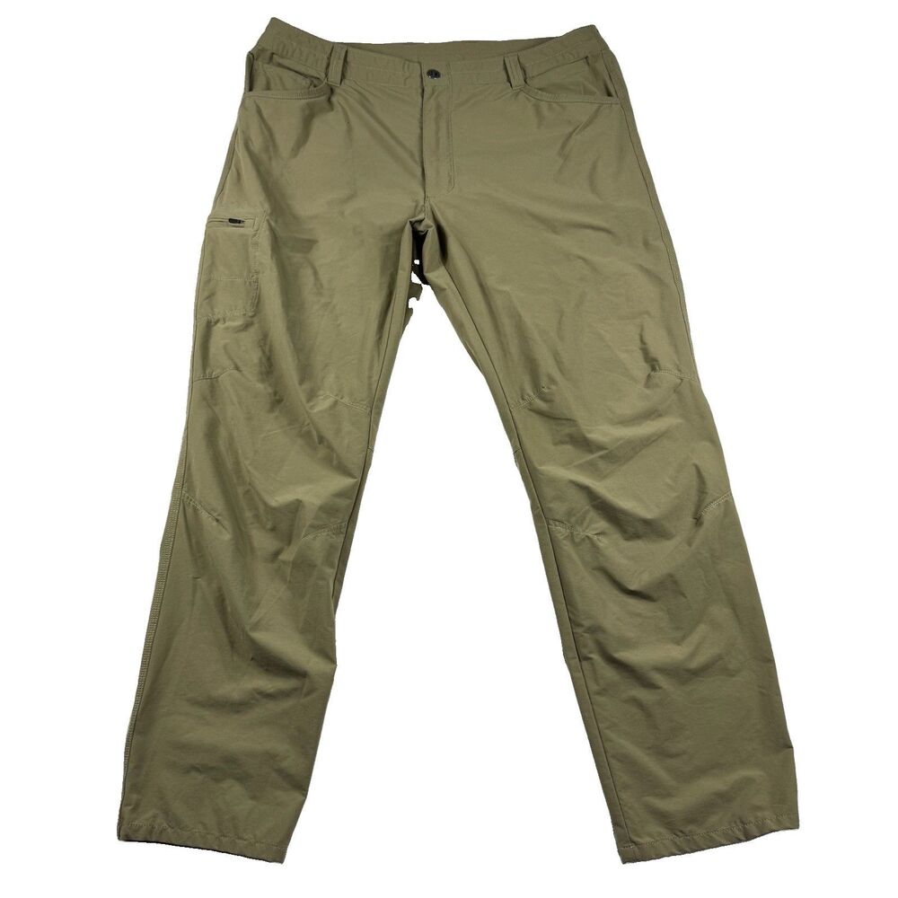 Patagonia Quandary Pants Men's 38x31 Khaki 40+UPF DWR Hike Fishing Outdoor Sport